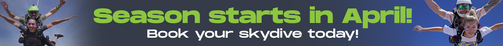 Put skydiving in their stocking this year